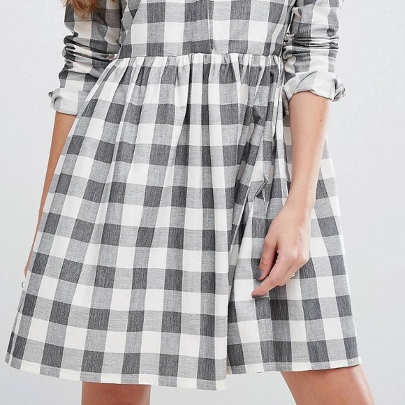 ASOS Large Gingham Print Dress - Picture 4 of 7